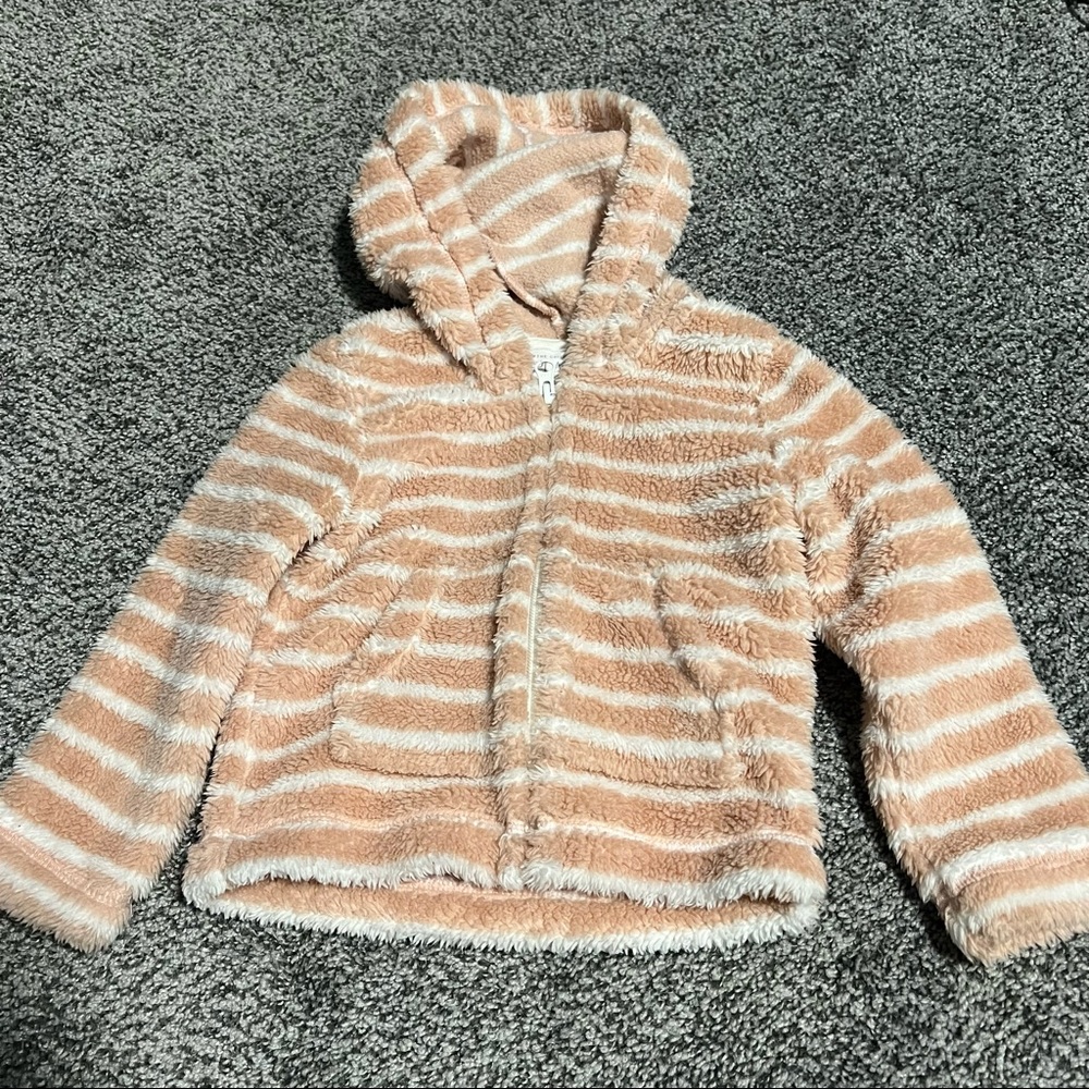 The Children’s Place striped zip up 2T